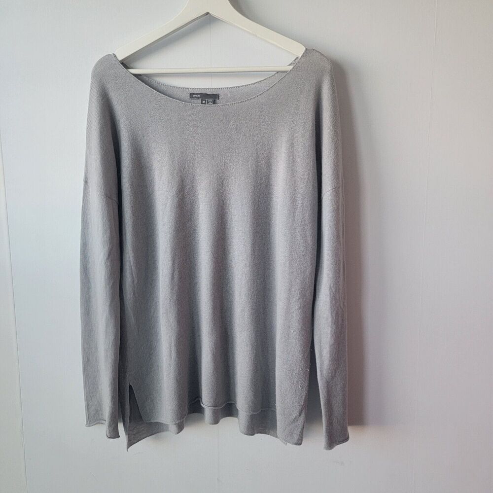 Vince sweater womens size M long sleeve Wool Cashmere Boatneck